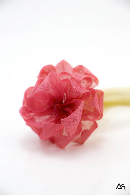 Bague Pinkearflor